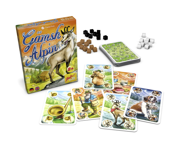 Zoch 601105105 - Gämsh Alpin, Kartenspiel